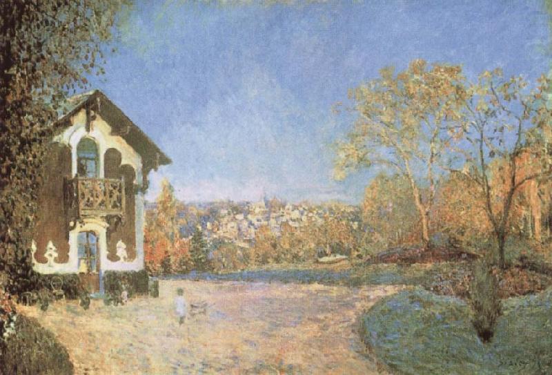 Alfred Sisley Louveciennes china oil painting image